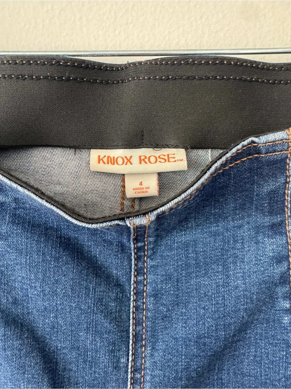 Knox Rose High Rise Pull-On Denim Bootcut Jeans | Size 4 | Stretch Waist - Picture 3 of 3